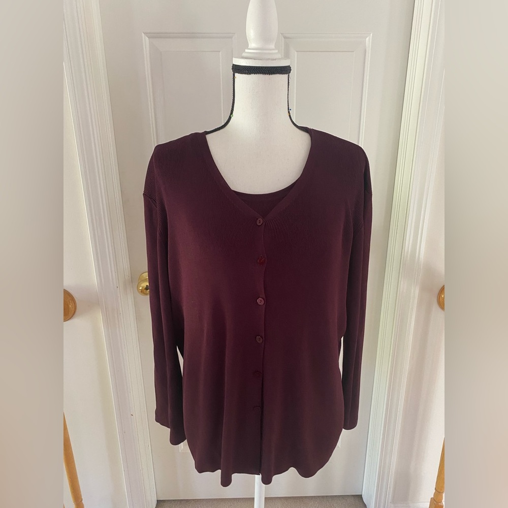 02:04 -Vintage Josephine Chaus Cardigan